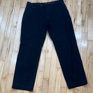 Polo Ralph Lauren Black Straight-Leg Pants